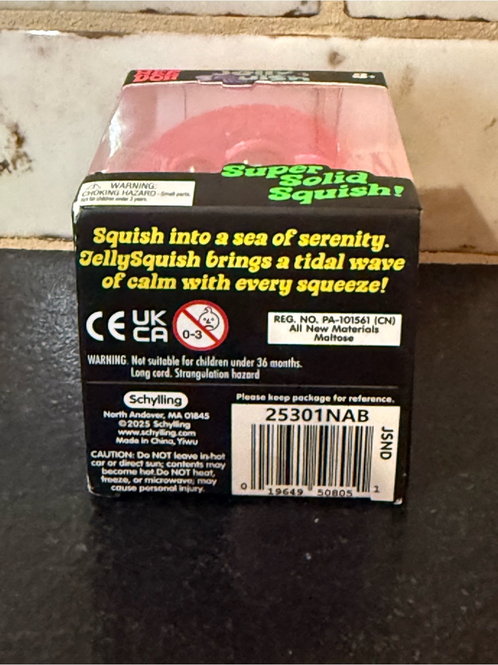 NeeDoh Jelly Squish PINK Super Solid Jellyfish AUTHENTIC - Picture 5 of 5